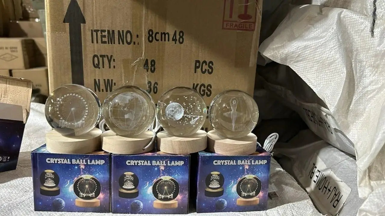 3D Crystal Lamp Ball(Assorted Design) 1k4wmh-4n