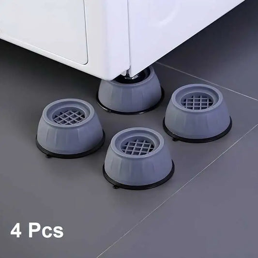 Anti Vibration Pad-Anti-vibration Pads For Washing Machine - 4 Pcs Shock Proof Feet For Washer ? Dryer, Great For Home, Laundry Room, Kitchen, Washer, Dryer, Table, Chair, Sofa, Bed (4 Units) 1k4wmh-4n
